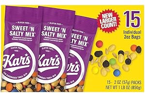 DEINUM Kars Sweet 'N Salty Mix, 2 Oz.. Kars Sweet And Salty Deluxe - Trail Mix Individual Packs Bulk - Great Value - Bulk Trail Mix