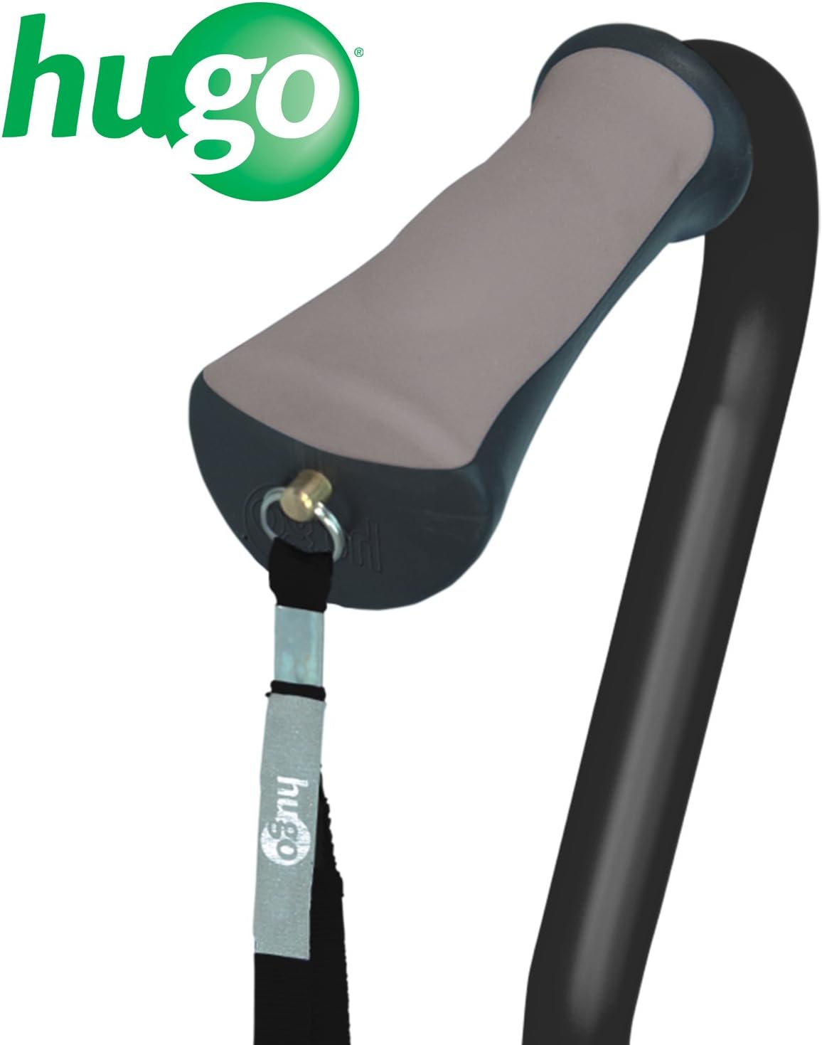 Hugo Mobility Quadpod Offset Cane with Ultra Stable Cane Tip, Ebony: Health & Personal Care