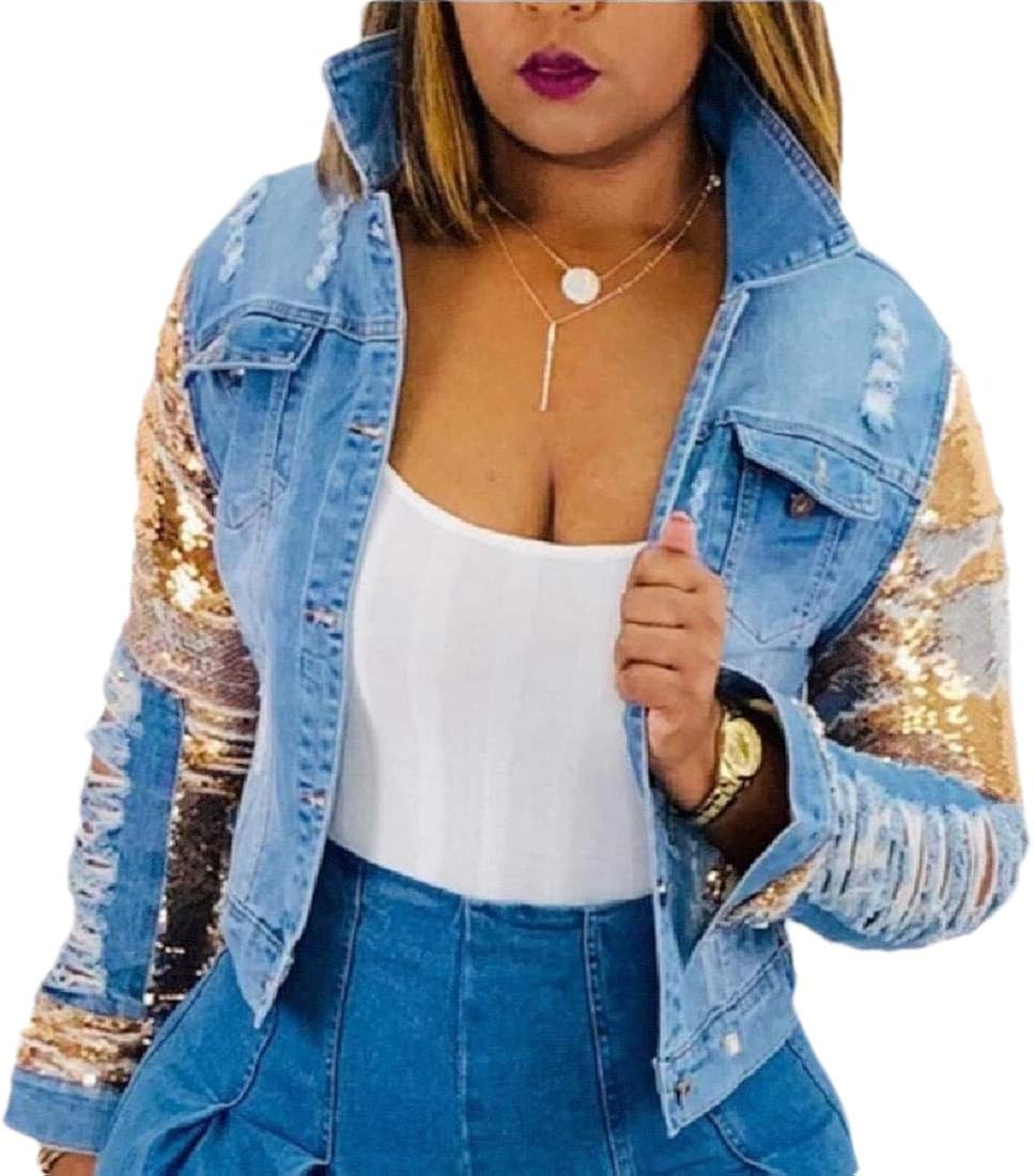 lightweight long denim jacket