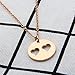 Zuo Bao Mother and Daughters Necklace Set- Mom and Daughter Jewelry- Gift for Mom- Mother's Day Gift (Rose Gold-2 daughter)