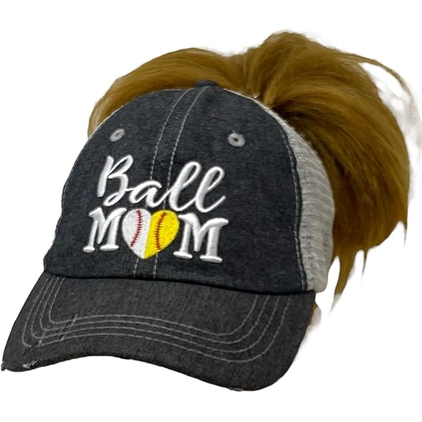 Cocomo Soul Womens Soccer Mom Hat | Soccer Mom Messy Bun