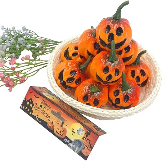 Amazon Com Wgg Fake Fruit Mini Simulation Pumpkin Ornaments