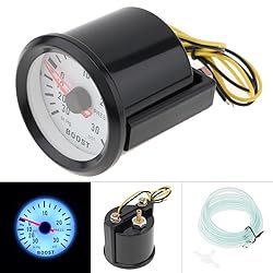 DriSentri Boost Gauge, 6032BL 2" 52mm 12V Blue LED