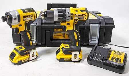 Dewalt Dck266d2 Qw Dck266d2 Perceuse Percussion Dcd796n Visseuse A Chocs Brushless Dcf887n 2 Batteries 18v 2ah Li Ion Coffret Amazon Fr Bricolage