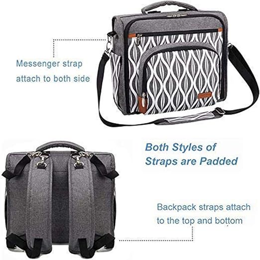 Lekebaby Baby Wickelrucksack Wickeltasche Rucksack Mit Wickelunterlage Wickeltasche Fur Mama Papa Grau Amazon De Baby