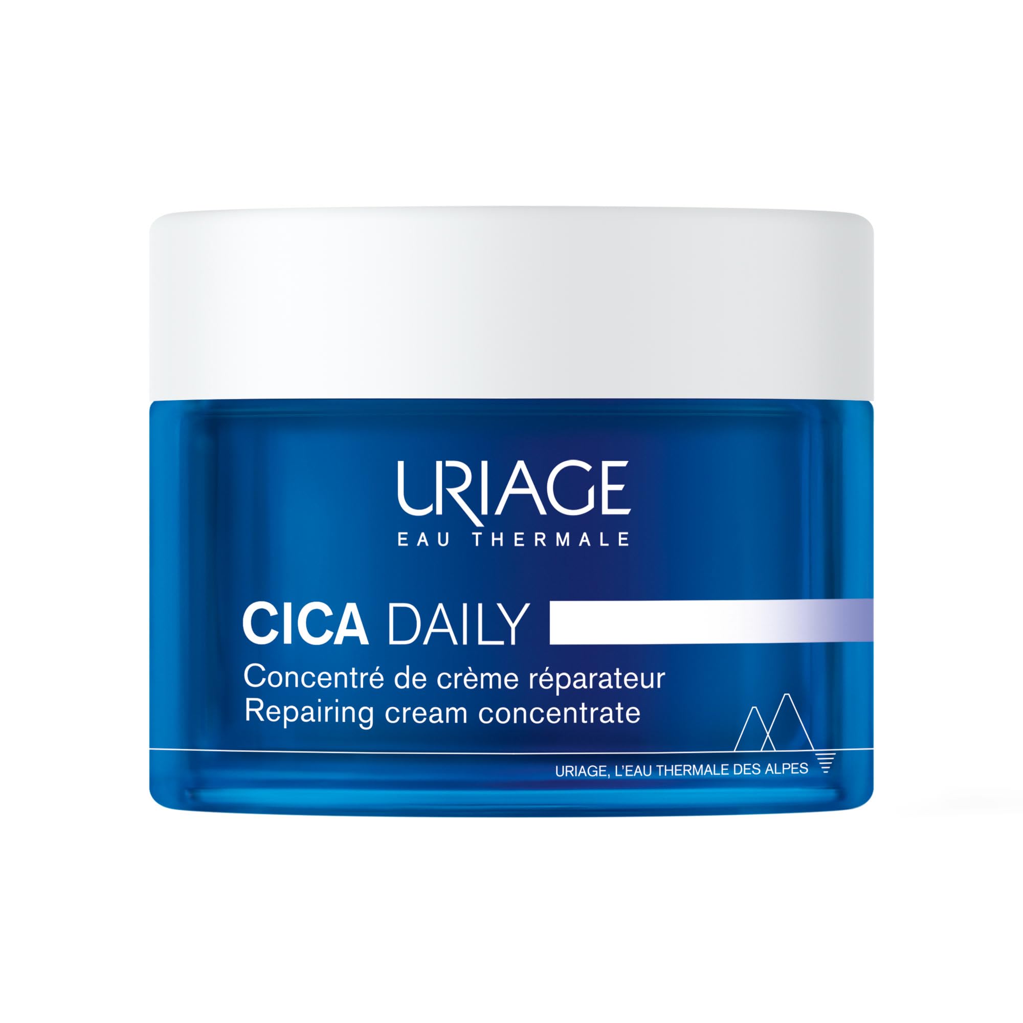 Uriage Cica-Daily Repairing Cream Concentrate with Centella Asiatica, Hyaluronic Acid & Vitamin B5 - Repairs & Hydrates in 1 Application - Fragrance-free - 96% Natural Origin (Pack of 1, 50 ml) — image 1