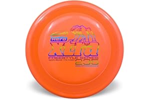 Hero Disc USA Xtra 235 Freestyle Dog Frisbee, Orange, Floating Dog Disc