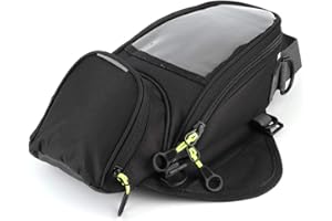 Motorcycle Tank Bag Magnetic,Tankrucksack,Givi Tank Bag Tank Bags Waterproof Fuel Tank Bag Magnet Navigation Saddlebag Large 