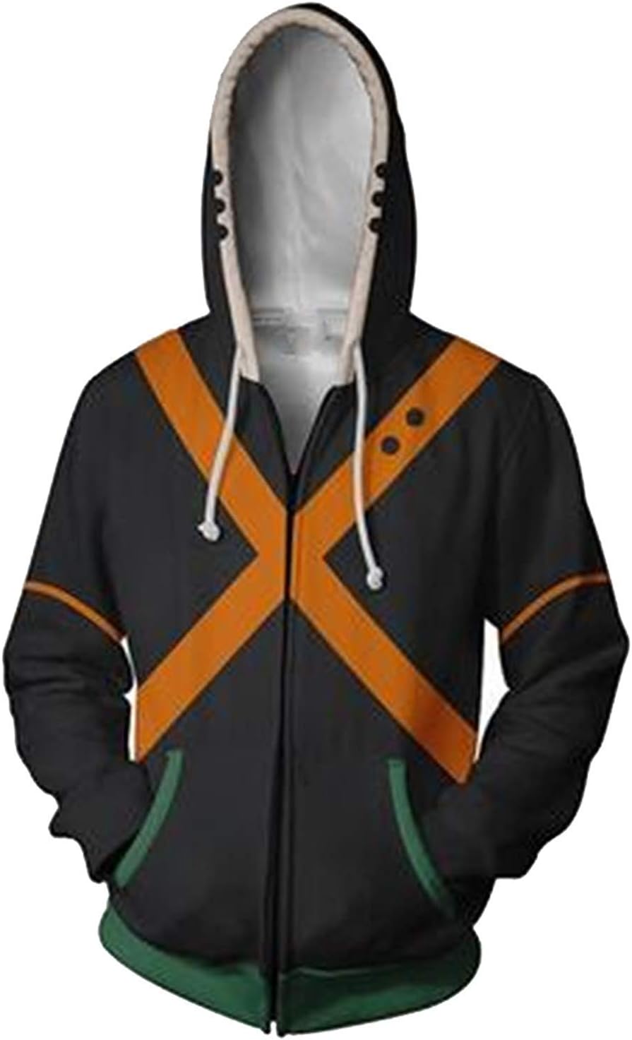 My Hero Academia Izuku Midoriya All Might Todoroki Shoto Bakugou Katsuki Hoody