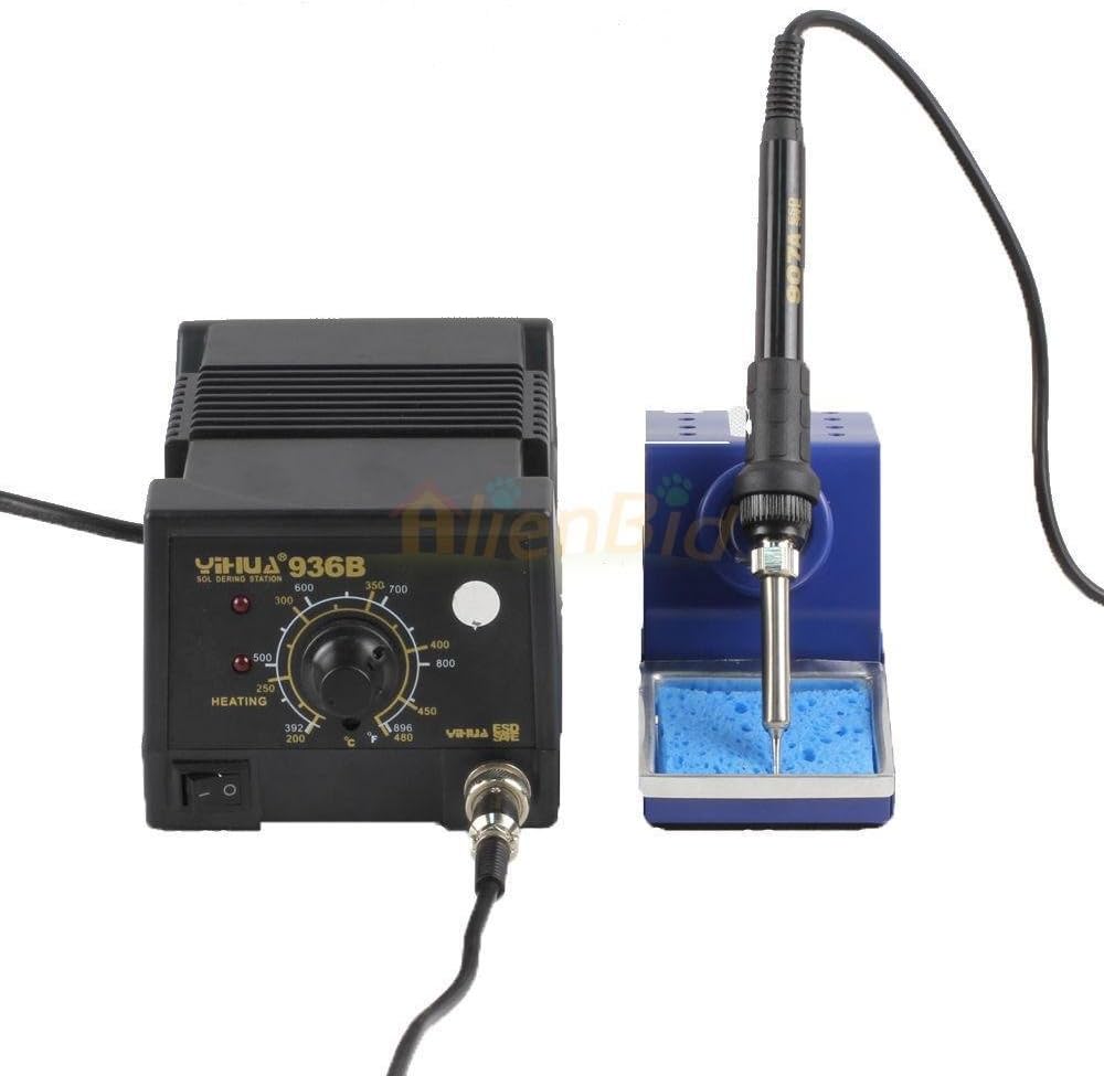 YiHua 936 SMD Rework Soldering Station DesolderingSolder Iron w/ Stand 110V