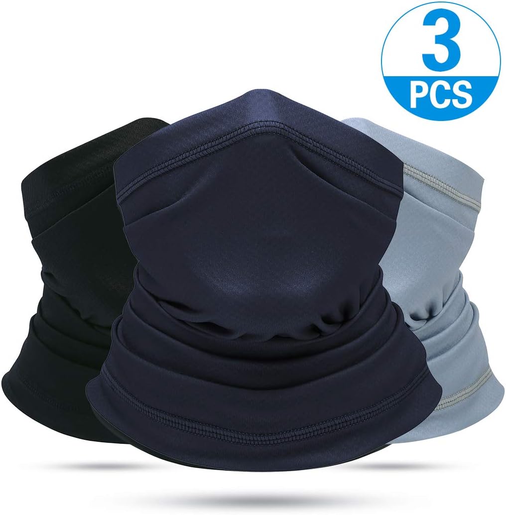 Neck Gaiter Face Mask Men Women Cool Summer Face Cover Scarf Mask Sun Bandana Balaclava