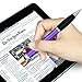F-color Black Ink 2 in 1 Ultralight Capacitive Stylus & Ballpoint Pen Dual Designed for Touch Screen, such as iPhone 6, iPhone 5, iPad, iPod, Android,Samsung Galaxy S6, HTC One M9, LG, Sony, Tablet