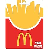 McDonald's Multipack Gift Card - 4 x $10