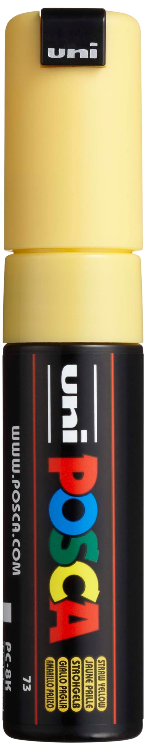 Uni-Ball Posca Broad Chisel Tip Marker - Yellow โ image 1