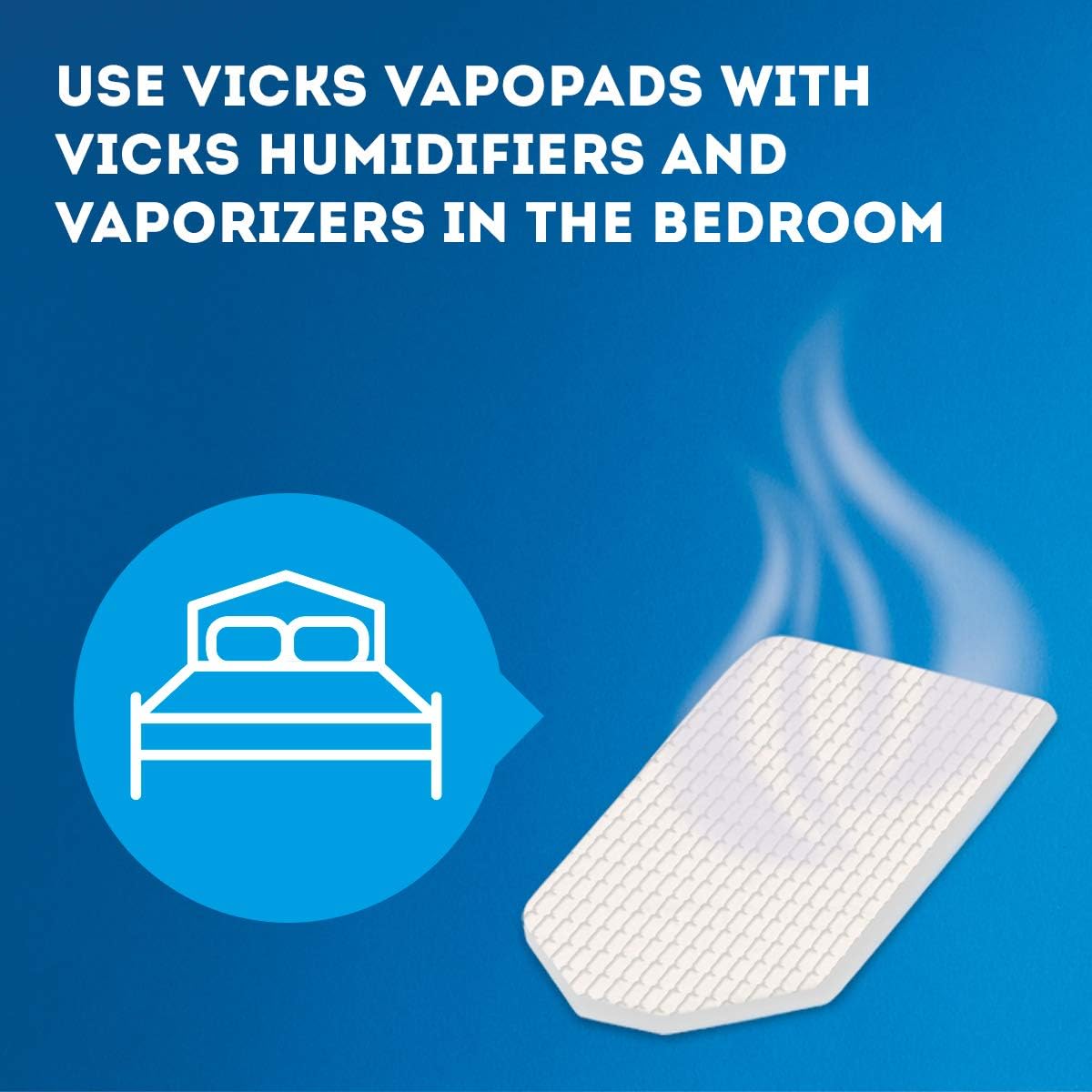 Vicks Sleepytime Waterless Vaporizer Scent Pads Rosemary, Lavender and Eucalyptus Scented Vapor Pad Refills: Health & Personal Care
