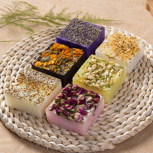 iSuperb Dried Flowers Natural Flowers for Candle Making Soap Making DIY Bath Bomb Making Kit (Flower)