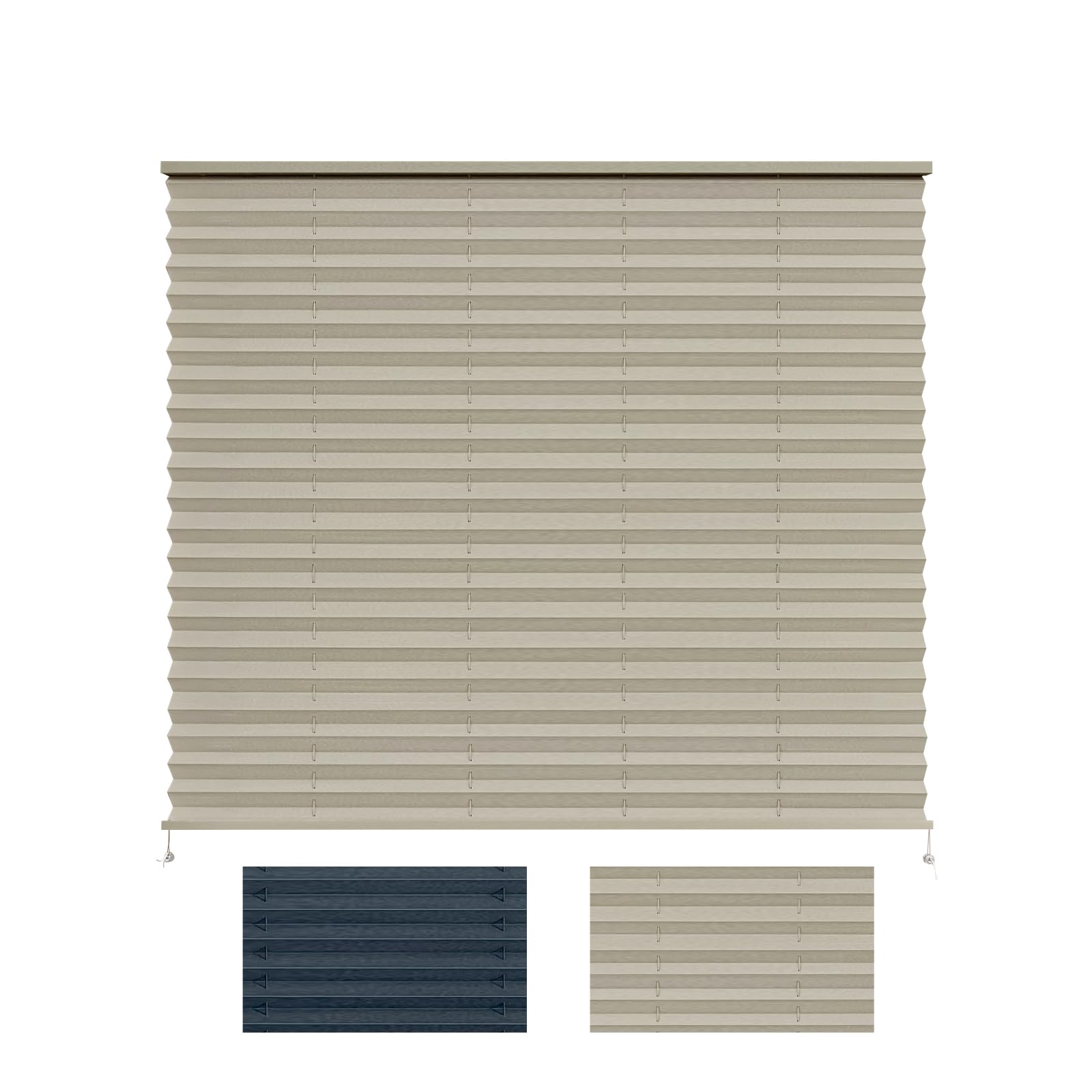 Photo 1 of ***FACTORY SEALED***SHADEPLUS RV Blinds,RV Pleated Shades,RV Window Shades,Camper Blinds,RV Window Blinds for RV Camper Travel Trailers Motorhome's Window 62" W x 32" L Cappuccino
