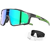 KAPVOE Polarized Cycling Glasses Men Women Mountain Bike Glasses MTB Riding TR90 Sport Sunglasses Running Bicycle K76