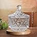 Jomop Candy Jar Sugar Bowl Glassware (16 oz)