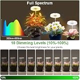 Ainiv Grow Light 48 LEDs Full Spectrum Indoor Plant Lamp 9 Brightness 180° view 3