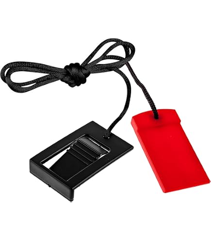 TreadLife Treadmill Safety Key – Replacement For NordicTrack Models (Part 160695) With Free Lubricant