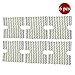 ANBOO Mop Pads Paint Brush Set, Acrylic Paint Brushes Sets with 5 Palette Knife und Palette