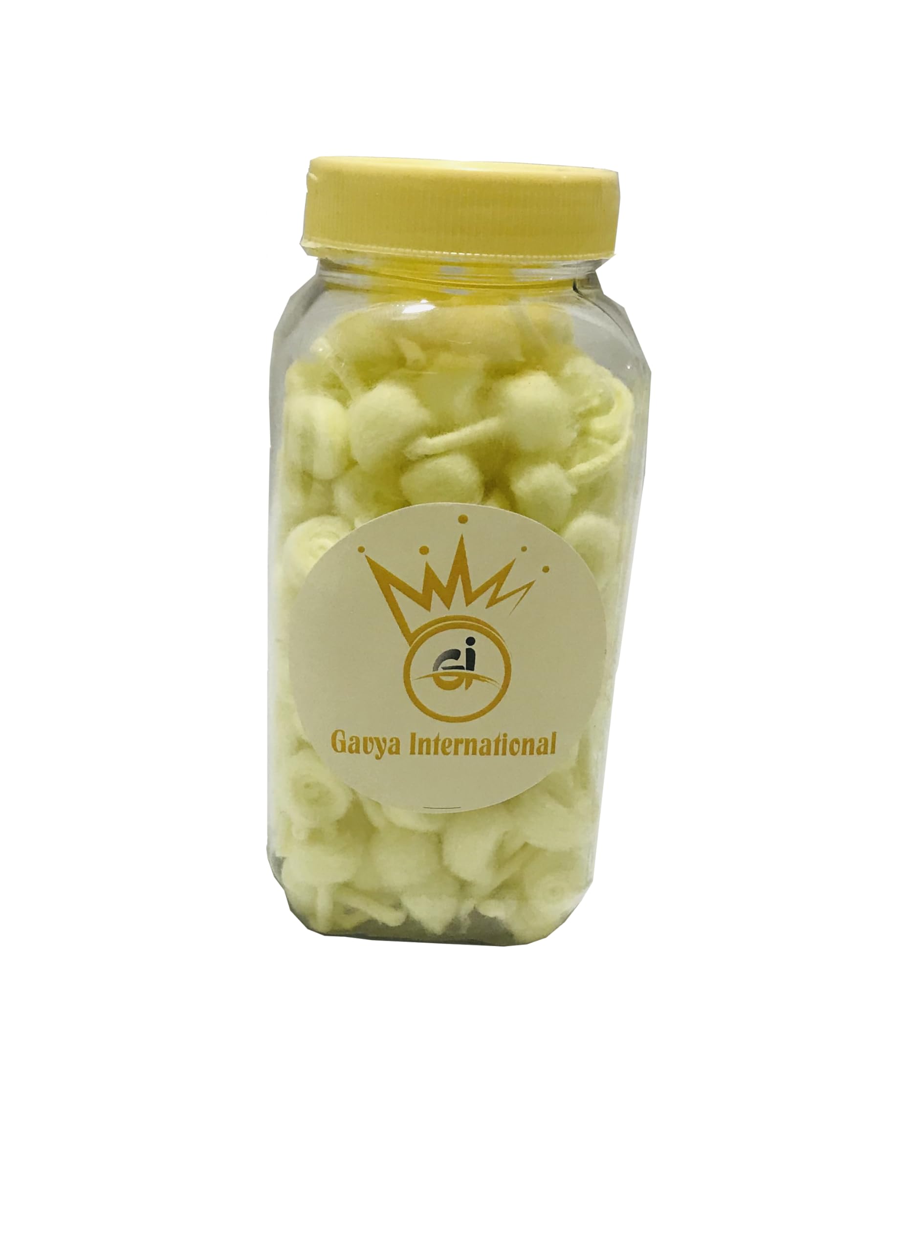 Round Cotton Wicks for Pooja Navratri Pooja Diya puja Diya Batti Oil Wicks Jyote Batti for Diwali/Deepawali Temple/Home/Mandir Puja Wicks bati batti for Oil Lamp Diya with Box Pack of 200