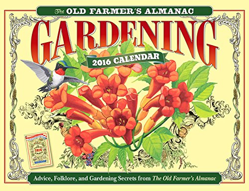 The Old Farmer's Almanac 2016 Gardening Calendar libro