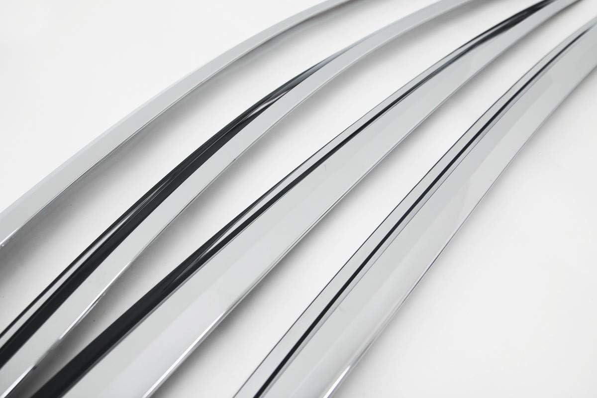 Toyota CHR Wind Deflectors 2016-2020 – Dark Tinted, 4-Piece Set, UK Stock, 5 Year Warranty