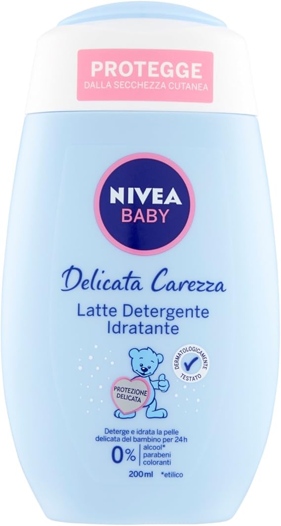 Nivea Baby Care & Cleansing Latte Detergente 200 ml Amazon.it Amazon Pantry