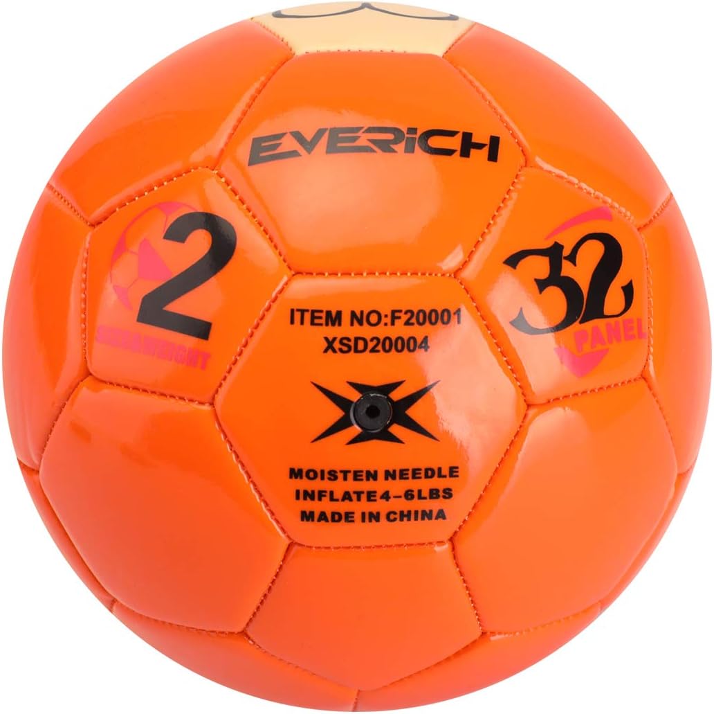 U&C Mini Footballs for Toddlers, 6 Inch Indoor Outdoor Ball Cute