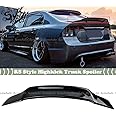 Syon Auto FITS 2006-2011 HONDA CIVIC SEDAN GLOSSY BLACK RS STYLE HIGHKICK TRUNK SPOILER WING