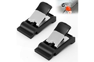 2 PCS Spring for Gas Cap Door, 77360-35040 Fuel Door Spring Replacement, Tool Free 3rd - Generation Gas Fuel Door Spring Clip for Toyota 2019-2022 Avalon Camry RAV4, 2004-2009 4Runner, Syocsek