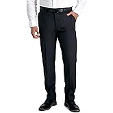 Haggar Mens Premium Comfort Dress Pant-Straight Fit Flat Front (Regular and Big & Tall Sizes)