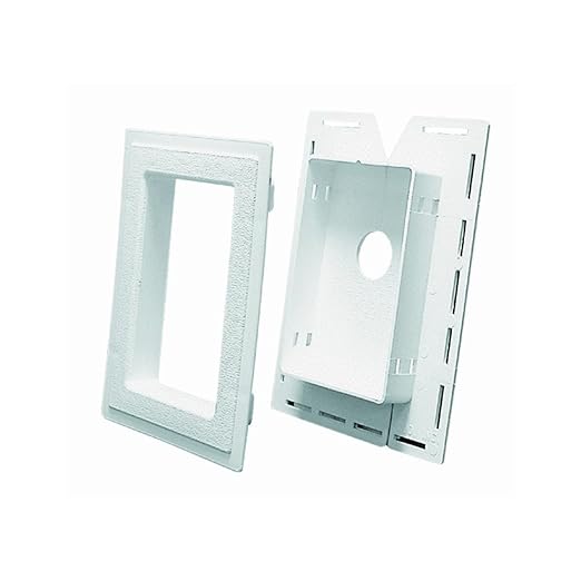 Alcoa Home Exteriors Split Recess JBlock Mounting Block Siding