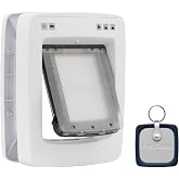 PetSafe SmartDoor Connected Pet Door, App Controlled, Medium | Selective Entry/Exit, Custom Schedules, Remote Lock &amp; Phone Notifications via My PetSafe App, Multi-Pet Friendly