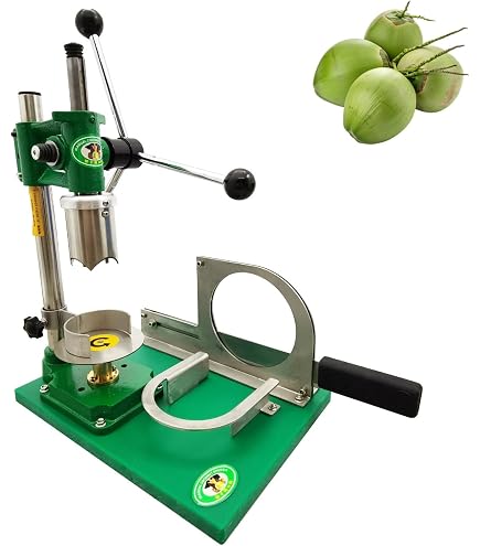 Heavy-Duty Commercial Coconut Opener Machine – Manual Green Young Coconut Peeler For Restaurants & Bars