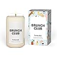 Homesick Scented Candles for Home (Brunch Club) - 13.75 oz Long-Lasting Soy Wax Blend Jar Candle Gifts for Women & Men, 60-80 Hours Burn Time - Notes of Pomegranate Juice, Wild Berries & Prosecco