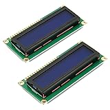 HiLetgo 2pcs HD44780 1602 LCD Display Module DC 5V