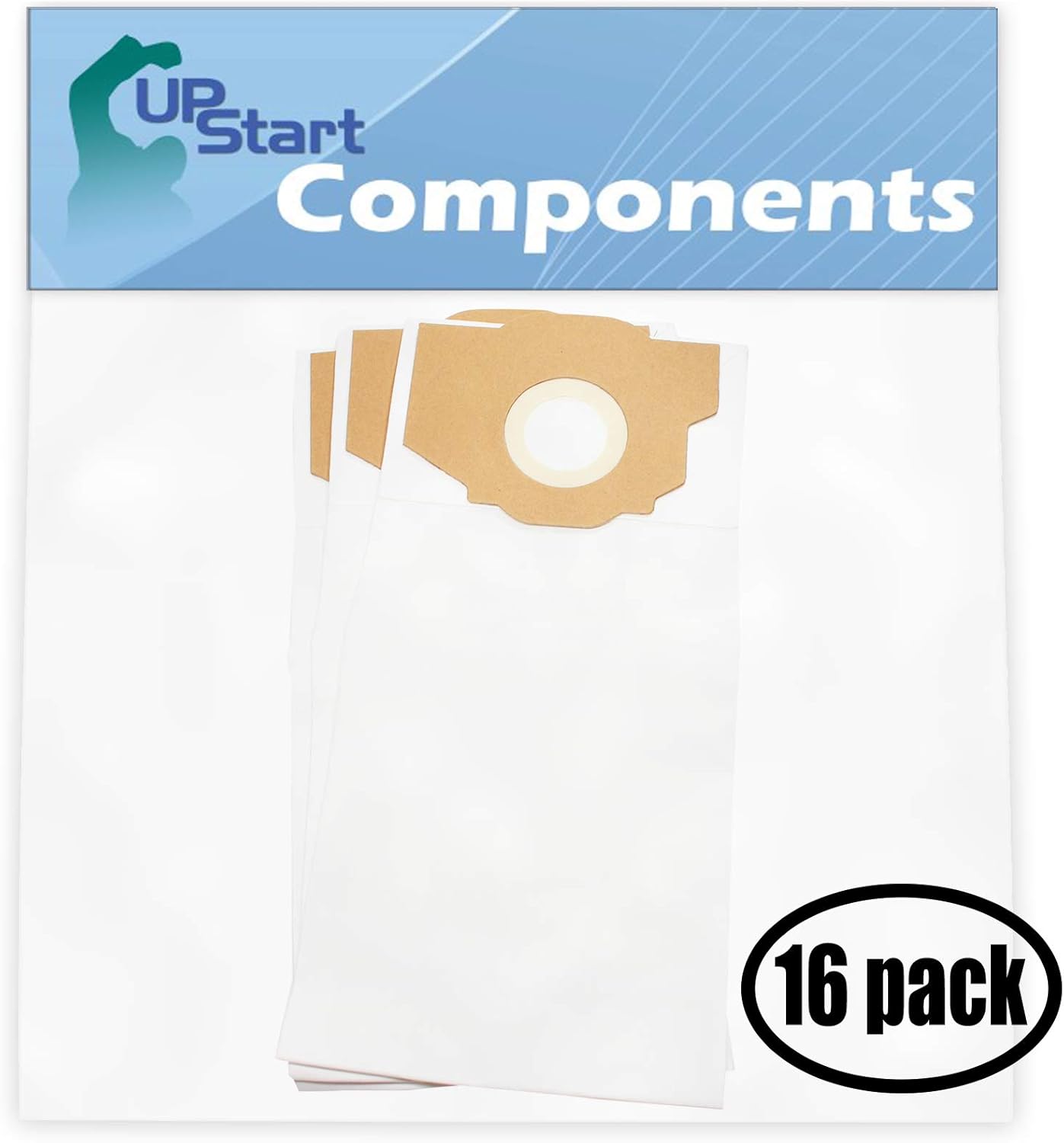 48 Replacement RR Vacuum Bag 61115B for Eureka - Compatible with Eureka 4800 series, Eureka 4870MZ, Eureka Boss SmartVac 4870MZ, Eureka Style RR, Eureka 61115, Eureka 61115A, Eureka 4870DT, Eureka 4870GZ, Eureka 4874AT, Eureka 4875A, Eureka 4885BT, Eureka 4870F, Eureka 4870G, Eureka 4874B, Eureka 61115B