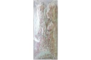 YYCRAFT Icicles Tinsel 3000 Strand,Iridescent White