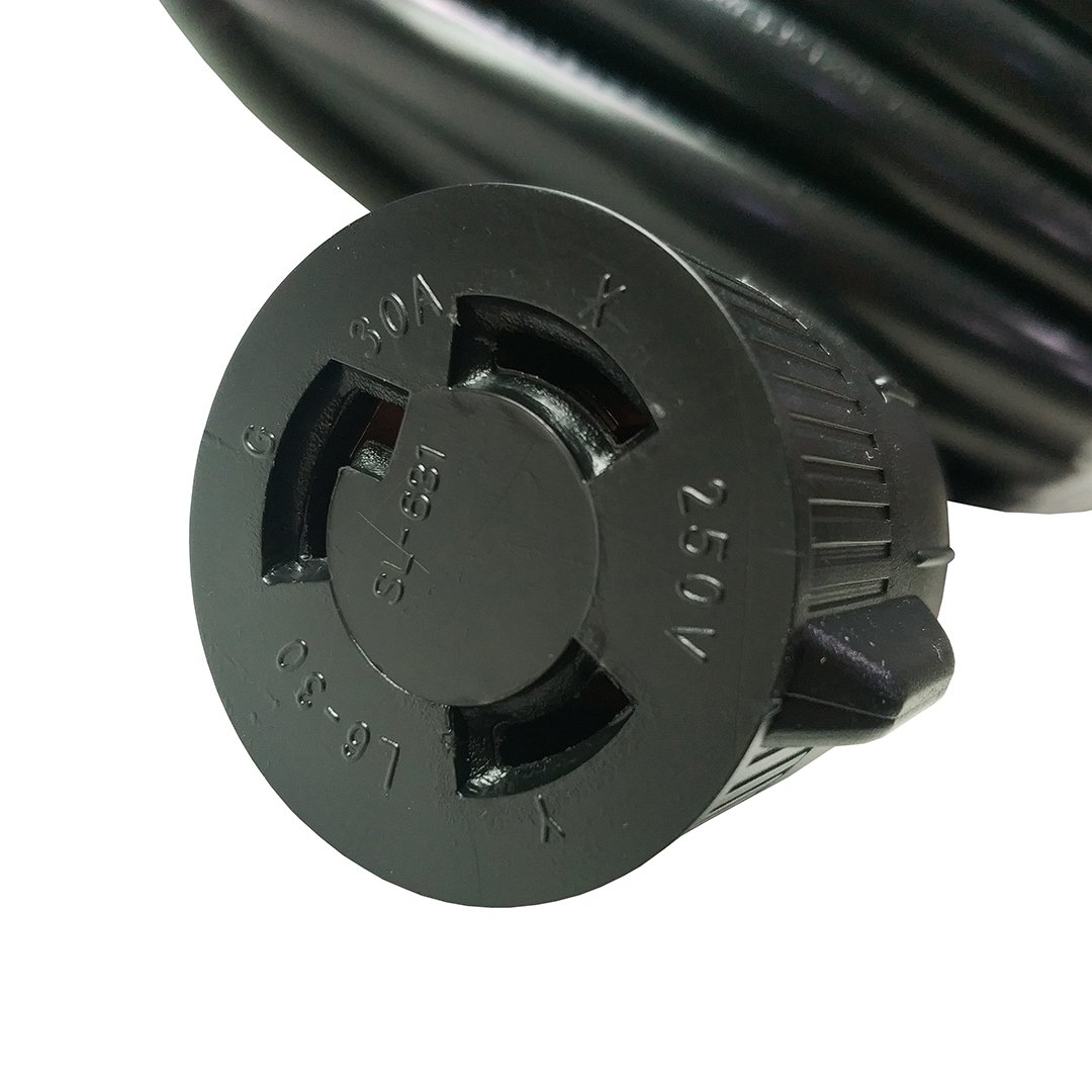 Parkworld 885644 NEMA L630 Extension Cord, Locking 3Prong, 30 AMP