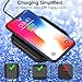 Wireless Charger HBUDS H11 Wireless Fast Charging Pad for iPhone X / 8/8 Plus 10W Fast Wireless Charging for Samsung Galaxy S8 / S8 Plus / S7 / Note 8 and Power All Qi-Enabled Phones