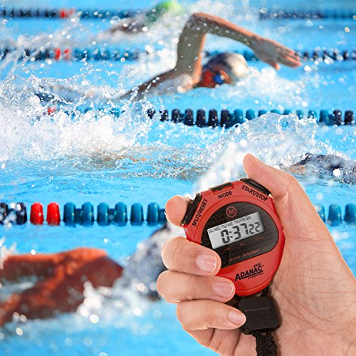 image for MARATHON Adanac 4000 Digital Stopwatch Timer with Extra Large Display 