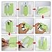 Haperlare 50 pcs My Little Man Candy Favor Boxes Boy Baby Shower Party Favor Boxes with Blue Green Bow Tie Ribbon Paper Candy Bags for Blue Green Gingham Party Decorations Supplies