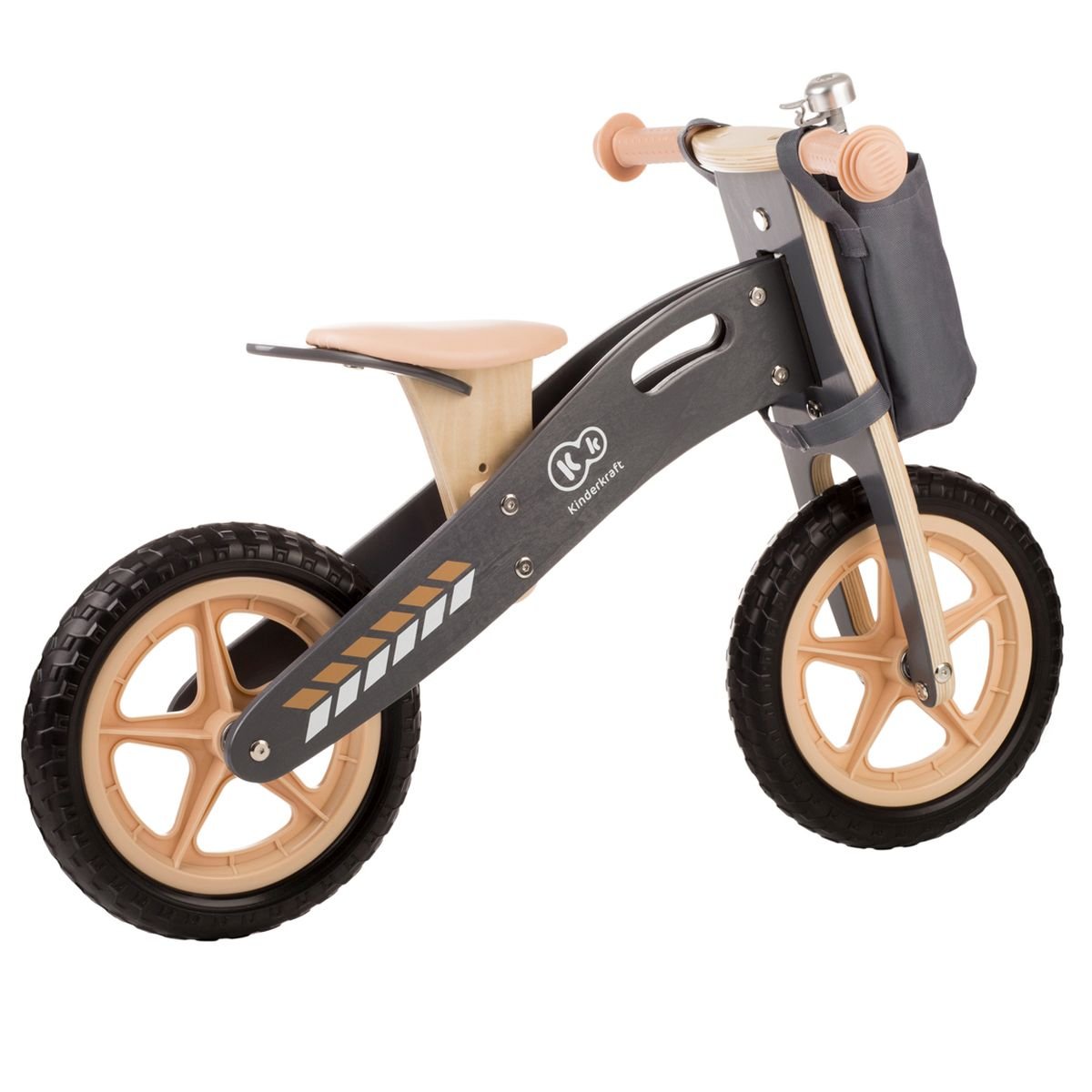 Kinderkraft Runner Stars Biciclette Velocipede for bambini Bici Senza Pedali  In Legno Con Borsa E Campanello In 2 Colori Biciclette senza pedali Giochi  e giocattoli berjaya.edu.my