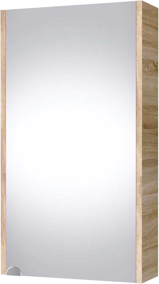 Planetmobel Spiegelschrank 40cm Gaste Bad Wc Sonoma Eiche