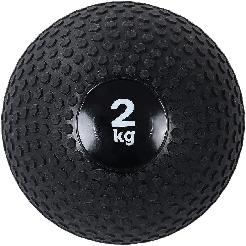 YQSB Crossfit Medicine Ball Snatch Solid Handball Dumbbell Ball Heavy Duty Exercise Kettlebell Lifting Waist and Abdomen Training 23CM 28CM