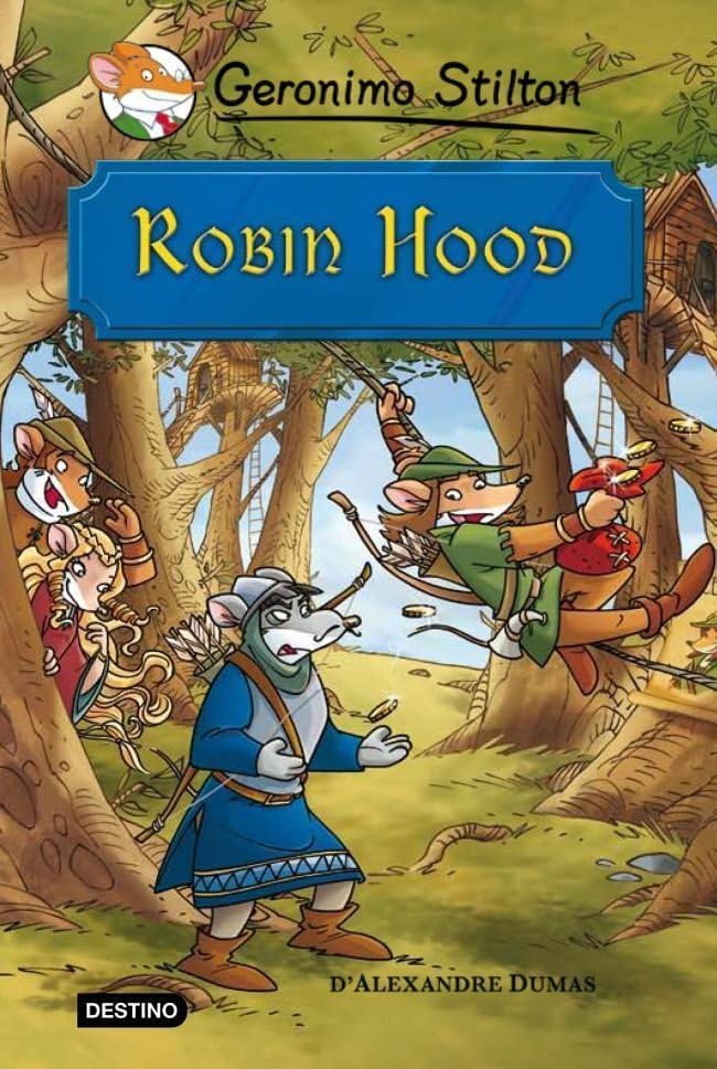 Portada de Robin Hood (Geronimo Stilton)