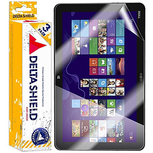 Dell XPS 18 Screen Protector [3-Pack], DeltaShield BodyArmor Full Coverage Screen Protector for Dell XPS 18 Military-Grade Clear HD Anti-Bubble Film